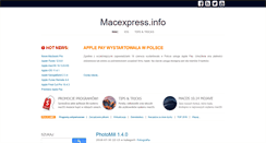 Desktop Screenshot of macexpress.info